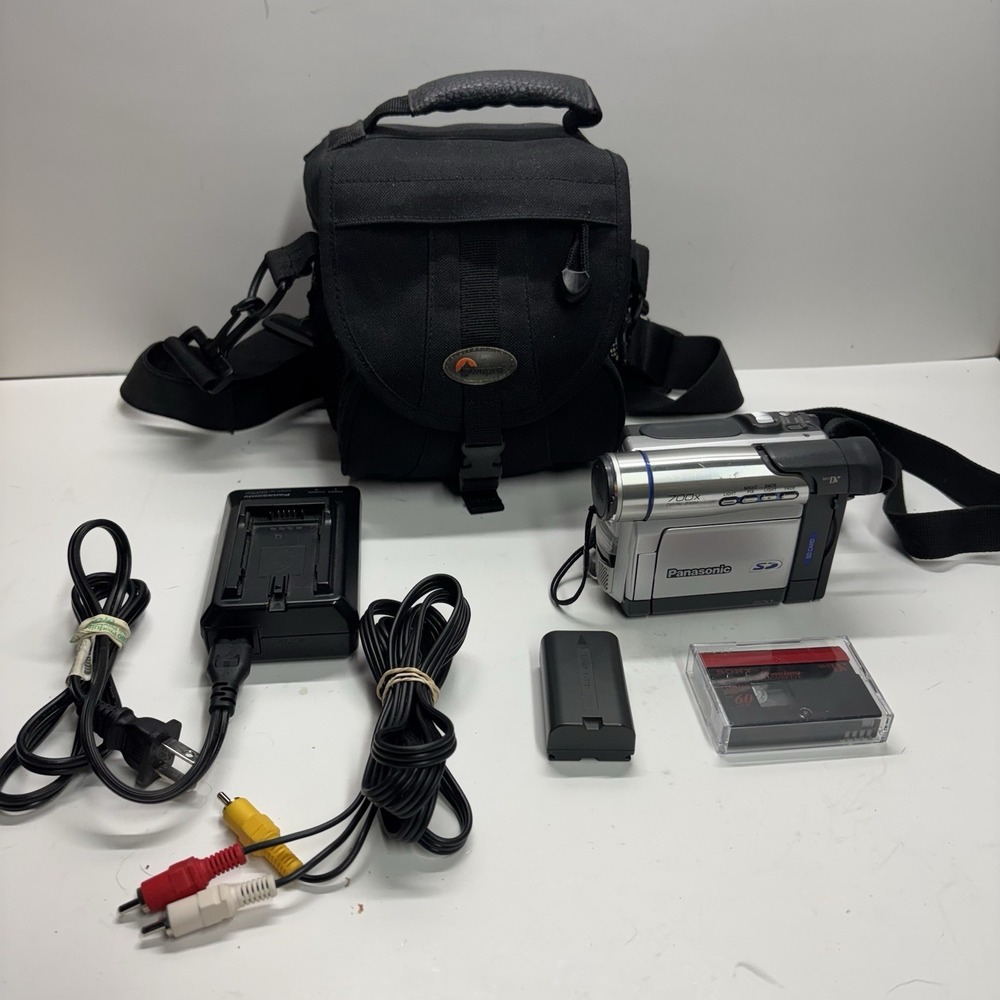 Panasonic Mini Digital Video Camcorder Camera PV-DV203D NEED HEAD CLEANING